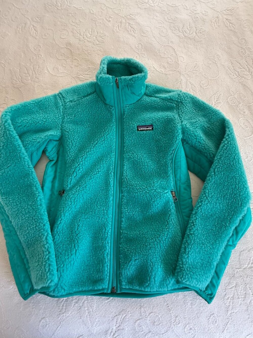 Patagonia Retro-X Jacket Rare Turquoise color Womens Small - Never Worn
